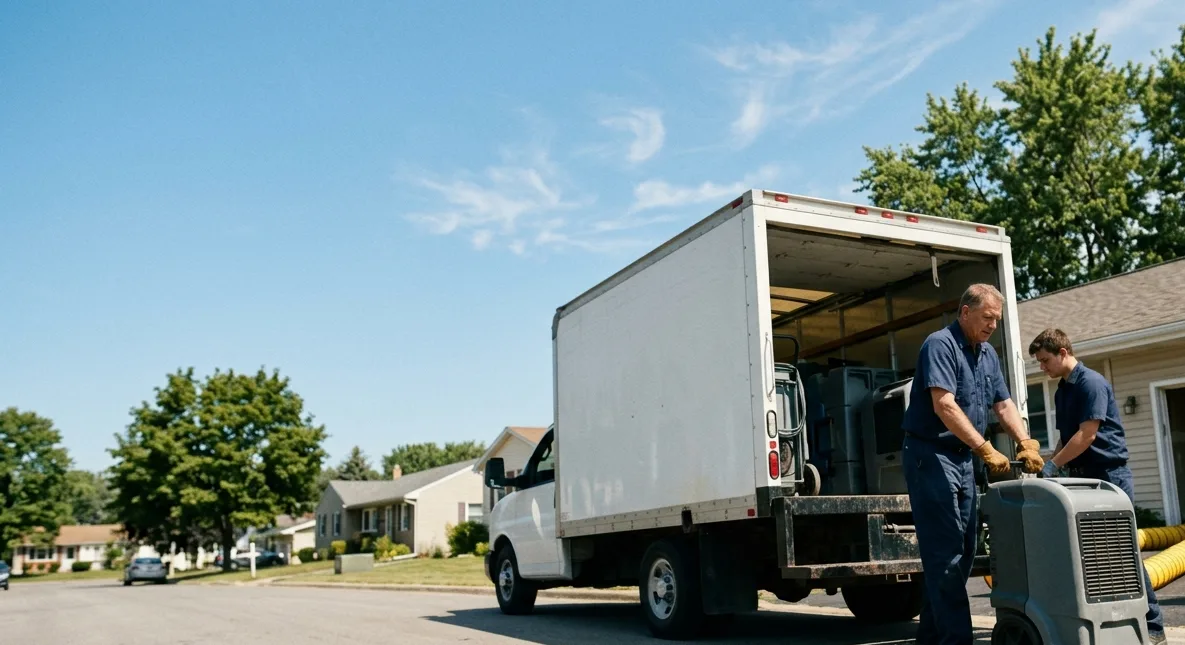 Water Damage Cleanup in Pierceton, IN near me